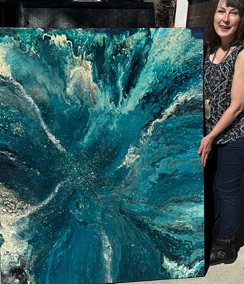 DELIVERED:
A Universe
in Harmony
48" x 60"" DELIVERED:
A Universe
in Harmony
48" x 60""